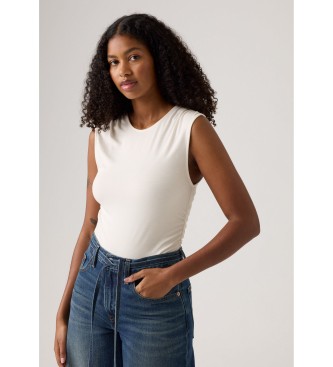 Levi's Top Kristal Gerimpeld Wit