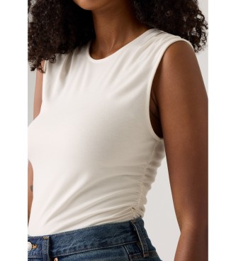 Levi's Top Kristal Gerimpeld Wit