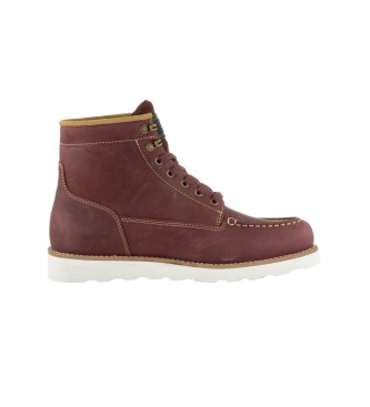Levi's Darrow Mocc brown leather ankle boots
