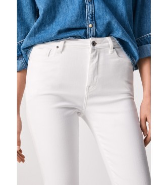 Pepe Jeans Jeans Dion Flare in denim bianco