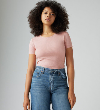 Levi's T-shirt cor-de-rosa de sonho