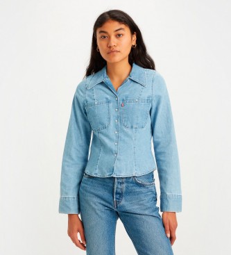 Levi's Jean Tiro Alto Mom light blue - ESD Store fashion, footwear and  accessories - best brands shoes and designer shoes