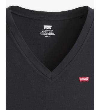 Levi's Majica Essential Housemark črna