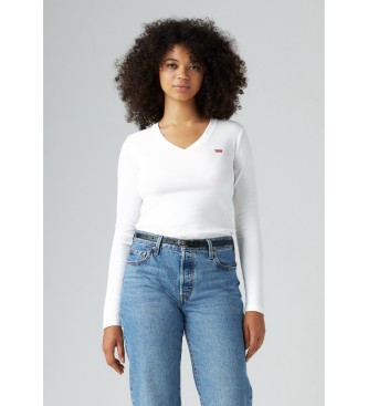 Levi's Camiseta Essential Housemark blanco