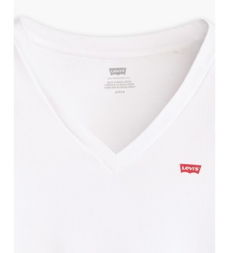 Levi's Camiseta Essential Housemark blanco
