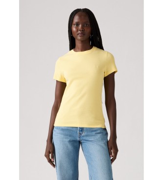 Levi's Koszulka Essential w kolorze żółtym