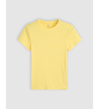 Levi's Koszulka Essential w kolorze żółtym