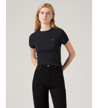 Levi's Koszulka Essential Sporty w kolorze czarnym