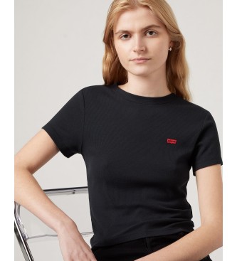 Levi's Koszulka Essential Sporty w kolorze czarnym