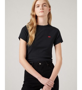 Levi's Koszulka Essential Sporty w kolorze czarnym