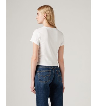 Levi's T-shirt bianca sportiva essenziale