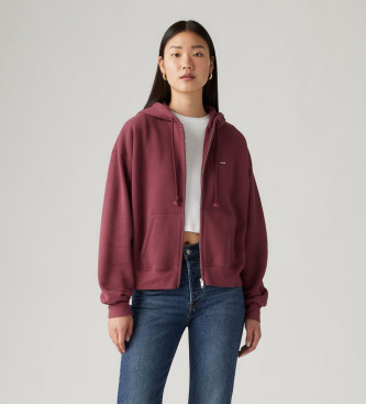 Levi's Vsakodnevna majica bordo barve