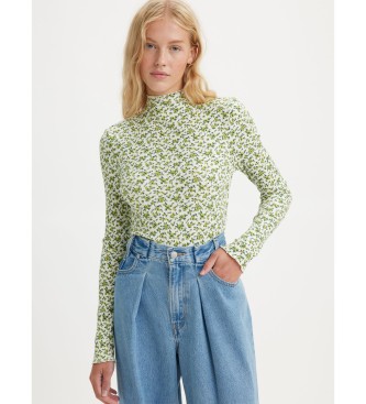 Levi's Verde Flora T-Shirt-Sweater High Neck Flora