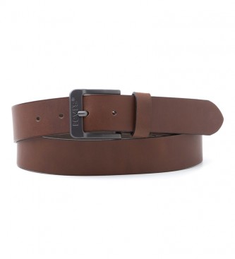 Levi's Free Metal Brown Leather Belt