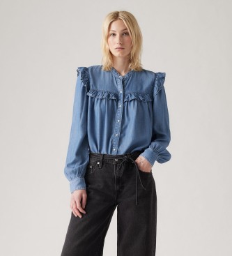 Levi's Gianna blouse blauw