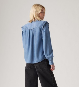 Levi's Gianna blouse blauw