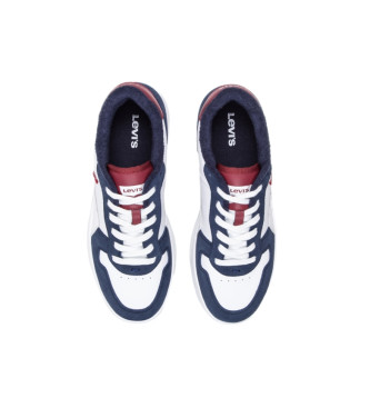 Levi's Glide Leather Sneakers white, navy