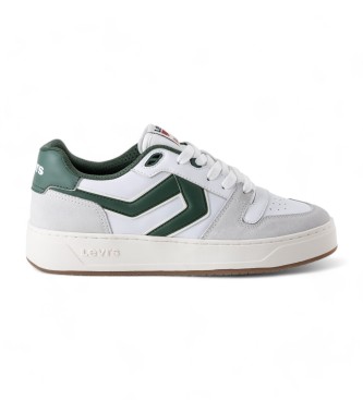 Levi's Glide L sapatos de couro branco