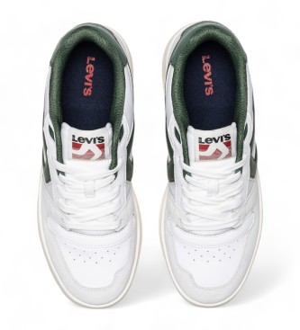 Levi's Glide L sapatos de couro branco