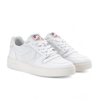 Levi's Chaussures en cuir Glide L blanc