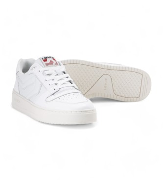 Levi's Zapatillas de piel Glide L blanco