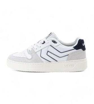 Levi's Zapatillas de piel Glide L blanco