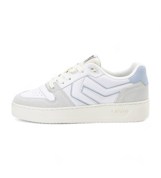 Levi's Glide S L white leather shoes