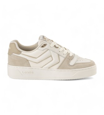 Levi's Glide S L beige leren schoenen  