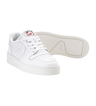 Levi's Zapatillas de piel Glide S L blanco