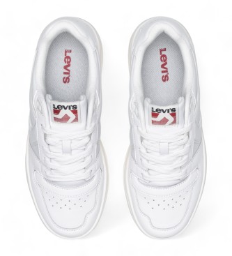 Levi's Zapatillas de piel Glide S L blanco