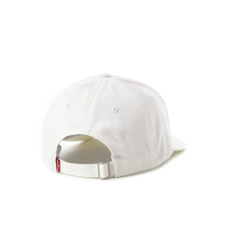 Levi's Housemark Flexfit cap white