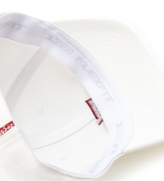Levi's Housemark Flexfit cap white