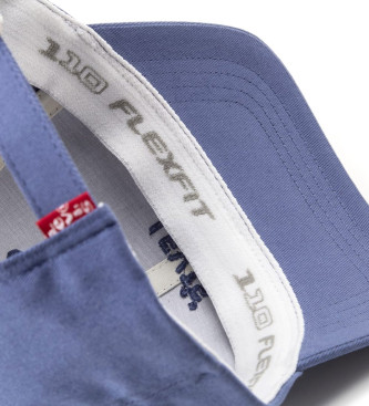 Levi's Cappellino blu con logo Flexflit