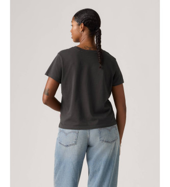 Levi's T-shirt boxy grfica preta
