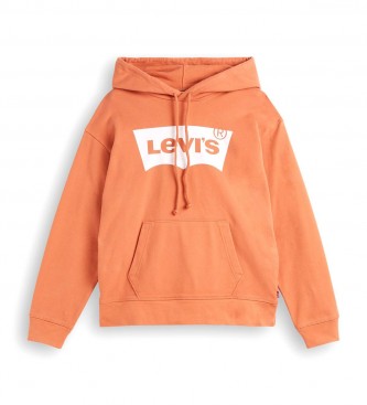 Levi's Sweatshirt Gráfico padrão laranja