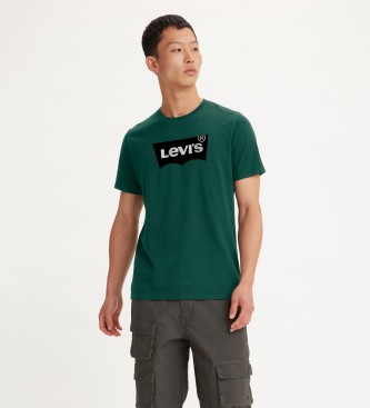 Levi's Tee-shirt graphique à col ras du cou vert
