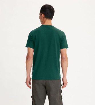 Levi's Tee-shirt graphique à col ras du cou vert