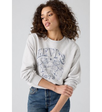 Levi's Sudadera Graphic Heritage gris