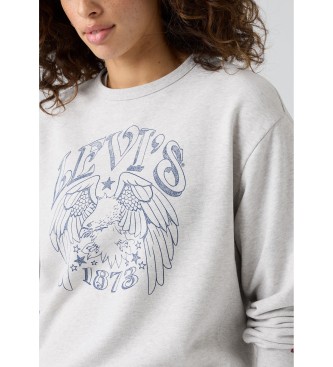 Levi's Sudadera Graphic Heritage gris