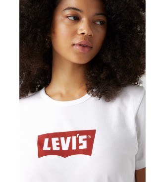 Levi's Grafisk ikonisk T-shirt hvid