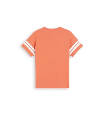 Levi's T-shirt arancione con grafica Silvertab