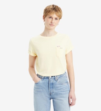 Levi's T-shirt grfica Margot amarelo 