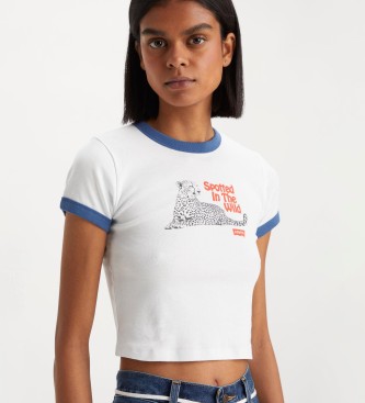 Levi's Mini Ringer T-Shirt White, Blue - ESD Store fashion, footwear and  accessories - best brands shoes and designer shoes