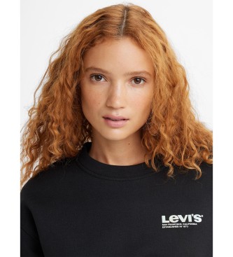 Levi's Grafisch sweatshirt Standaard zwart