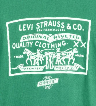 Levi's Camiseta Graphic Vintage Fit verde