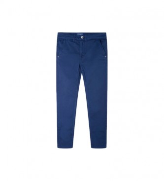 Pepe Jeans Pantaloni di Greenwich blu scuro
