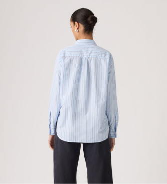 Levi's Harlie Boyfriend Shirt svetlo modra