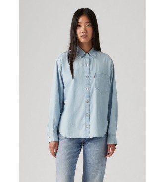Levi's Camisa Harlie Boyfriend azul