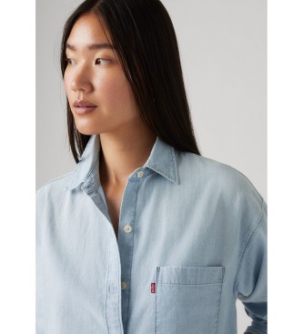 Levi's Camisa Harlie Boyfriend azul