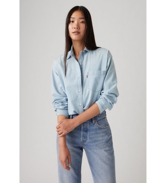 Levi's Camisa Harlie Boyfriend azul